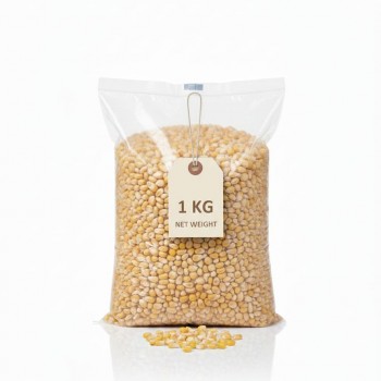 Premium Yellow Cracked Corn (Broken Corn) – 1kg Bag | High-Energy Feed for Chickens, Ducks, Turkeys, Pigeons, Doves, Parrots, Budgies, Finches, Wild Birds, Rabbits, Horses, Goats, Sheep, Cattle, Deer & Small Animals