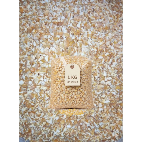 Premium Yellow Cracked Corn (Broken Corn) – 1kg Bag | High-Energy Feed for Chickens, Ducks, Turkeys, Pigeons, Doves, Parrots, Budgies, Finches, Wild Birds, Rabbits, Horses, Goats, Sheep, Cattle, Deer & Small Animals Premium Yellow Cracked Corn (Broken Corn) – 1kg Bag | High-Energy Feed for Chickens, Ducks, Turkeys, Pigeons, Doves, Parrots, Budgies, Finches, Wild Birds, Rabbits, Horses, Goats, Sheep, Cattle, Deer & Small Animals