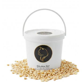 Premium Yellow Cracked Corn – High-Energy Broken Corn Feed for Poultry, Birds, Small Pets & Livestock – Clean, Easy-to-Digest Grain, 5 kg Bulk Plastic Barrel for Daily Feed, Treats & Mixes