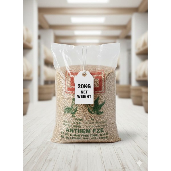 Premium Whole Barley – 20kg Bag | Natural Whole Grain Feed for Birds, Poultry & Livestock | High-Energy, Nutrient-Rich Barley Seed