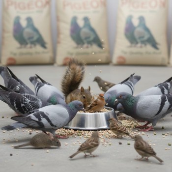 PIGEON Premium Mix – 20 KG | Top-Quality Seed & Grain Feed for Pigeons, Doves & Small Birds | Nutritionally Complete Pet Food for Domestic, Show & Racing Birds | Supports Strong Bones, Glossy Feathers & Optimal Health