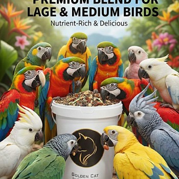Premium Wild Bird Seed Mix 2kg High Energy All Natural Bird Food for Backyard and Aviary Birds Finches Canaries Parrots with Sunflower Seeds Peanuts Grains