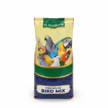 Al Masroor Vitamin Seed Mix – Premium Blend for Budgies, Finches & Small Birds | Nutritionally Balanced Seed & Pellet Mix | Supports Health, Vitality & Feather Care | 1kg Bag