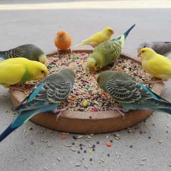 Mixed Canary & Finch Food – Premium 20kg Seed Blend | Complete Nutrition with Vitamins & Minerals | Witte Molen Quality for Canaries, Finches, Budgies, Lovebirds, Parrotlets, Cockatiels & Small Birds