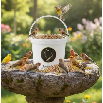 Mixed Canary & Finch Food 5kg – Premium Seed Mix with Vitamins & Minerals | Complete Daily Nutrition for Canaries, Finches, Budgies & Small Birds
