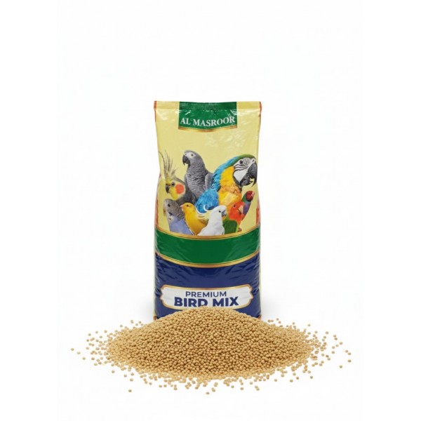 Organic Foxtail Millet (Yellow Millet) Bird Food – 1kg Bag | Natural Seed for Canaries, Finches, Budgies, Lovebirds, Cockatiels, Parakeets & Conures | Supports Healthy Plumage, Immunity & Foraging Instinct
