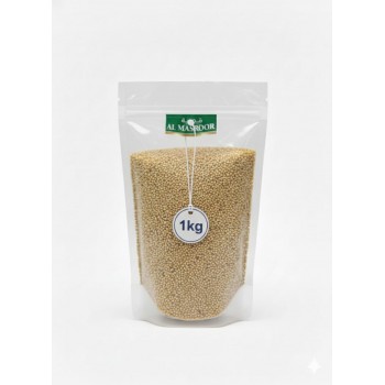 Organic Foxtail Millet (Yellow Millet) Bird Food – 1kg Bag | Natural Seed for Canaries, Finches, Budgies, Lovebirds, Cockatiels, Parakeets & Conures | Supports Healthy Plumage, Immunity & Foraging Instinct