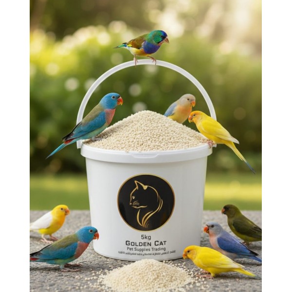 Premium White Sesame Seeds for Birds & Small Pets – 5 kg Bulk Plastic Barrel – High-Protein, Mineral-Rich Natural Feed for Parrots, Budgies, Cockatiels, Lovebirds, Finches, Pigeons, Rabbits, Guinea Pigs & Small Rodents Premium White Sesame Seeds for Birds & Small Pets – 5 kg Bulk Plastic Barrel – High-Protein, Mineral-Rich Natural Feed for Parrots, Budgies, Cockatiels, Lovebirds, Finches, Pigeons, Rabbits, Guinea Pigs & Small Rodents