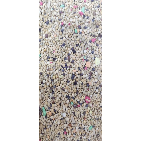 Premium Bird Food Seed Mix – Budgies, Parakeets, Zebra Finches, Lovebirds, Canaries, Cockatiels & Small Parrots – 20kg Bulk Bag