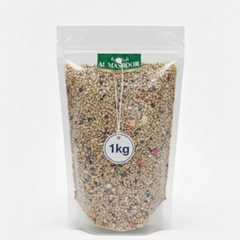 Premium Bird Food Seed Mix – Budgies, Parakeets, Zebra Finches, Lovebirds, Canaries, Cockatiels & Small Parrots – 1 kg Bulk Bag