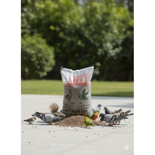 Premium Black Vetch Seeds Bird Food Mix (Masoor Dal) – High-Protein, All-Natural Seed Blend for Pigeons, Doves, Parrots, Parakeets, Finches & Aviary Birds – 20kg Bag