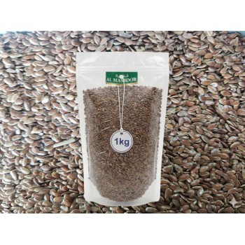 Premium Black Linseed Flaxseed Bird Food 1 kg – High-Oil Energy Seed Mix for Parrots, Cockatoos, Macaws, Conures, Cockatiels, Canaries, Finches, Lovebirds, Pigeons & Doves