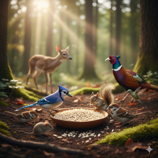 Premium Safflower Seeds (Cardi/Cardisaat) Bird Food – High Protein 27.5% & Healthy Fats – 100% Natural Seed for Cardinals, Parrots, Cockatiels, Canaries, Doves & Wild Birds – Pest-Resistant Feed for Molting & Energy – 10kg Bag