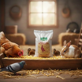 Premium Dried Whole Yellow Corn Kernels for Livestock & Wildlife – High-Energy, All-Natural Animal Feed, Nutrient-Rich, 20 kg Bag