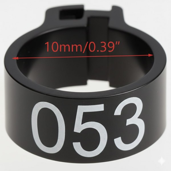 100 Pcs Black Chicken & Bird Leg Rings – 10mm ( 1 cm ) Plastic Identification Bands for Poultry, Pigeons, Parrots, Conure, Macaw, African Grey – Numbered Clip-On Foot Bands for Medium & Large Birds 100 Pcs Black Chicken & Bird Leg Rings – 10mm ( 1 cm ) Plastic Identification Bands for Poultry, Pigeons, Parrots, Conure, Macaw, African Grey – Numbered Clip-On Foot Bands for Medium & Large Birds