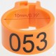 100 Pcs Orange Chicken & Bird Leg Rings – 10mm (1cm) Plastic Identification Bands for Poultry, Pigeons, Parrots, Conure, Macaw, African Grey – Numbered Clip-On Foot Bands for Medium & Large Birds 100 Pcs Orange Chicken & Bird Leg Rings – 10mm (1cm) Plastic Identification Bands for Poultry, Pigeons, Parrots, Conure, Macaw, African Grey – Numbered Clip-On Foot Bands for Medium & Large Birds
