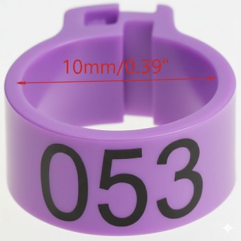 100 Pcs Purple Chicken & Bird Leg Rings – 10mm (1cm) Plastic Identification Bands for Poultry, Pigeons, Parrots, Conure, Macaw, African Grey – Numbered Clip-On Foot Bands for Medium & Large Birds 100 Pcs Purple Chicken & Bird Leg Rings – 10mm (1cm) Plastic Identification Bands for Poultry, Pigeons, Parrots, Conure, Macaw, African Grey – Numbered Clip-On Foot Bands for Medium & Large Birds