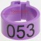 100 Pcs Purple Chicken & Bird Leg Rings – 10mm (1cm) Plastic Identification Bands for Poultry, Pigeons, Parrots, Conure, Macaw, African Grey – Numbered Clip-On Foot Bands for Medium & Large Birds 100 Pcs Purple Chicken & Bird Leg Rings – 10mm (1cm) Plastic Identification Bands for Poultry, Pigeons, Parrots, Conure, Macaw, African Grey – Numbered Clip-On Foot Bands for Medium & Large Birds