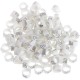 100 Pcs White Chicken & Bird Leg Rings – 10mm (1cm) Plastic Identification Bands for Poultry, Pigeons, Parrots, Conure, Macaw, African Grey – Numbered Clip-On Foot Bands for Medium & Large Birds