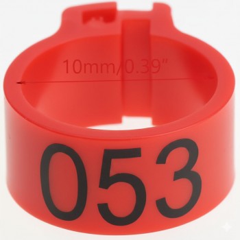 100 Pcs Red Chicken & Bird Leg Rings – 10mm (1cm) Plastic Identification Bands for Poultry, Pigeons, Parrots, Conure, Macaw, African Grey – Numbered Clip-On Foot Bands for Medium & Large Birds 100 Pcs Red Chicken & Bird Leg Rings – 10mm (1cm) Plastic Identification Bands for Poultry, Pigeons, Parrots, Conure, Macaw, African Grey – Numbered Clip-On Foot Bands for Medium & Large Birds