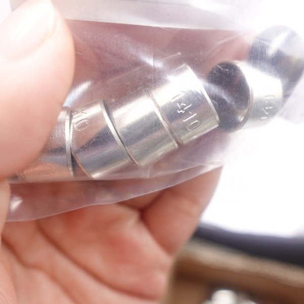 10 Pcs Stainless Steel Bird Leg Rings – 9mm Metal Identification Bands for Pigeons, Poultry, Parrots, Quail & Small Birds