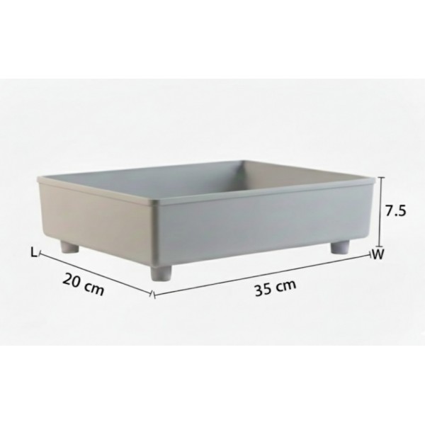 Wooden Bird Nesting & Breeding Box with Perch and Detachable Plastic Cleaning Tray – Natural Wood Nest House for Lovebirds, Cockatiels, Budgies & Parakeets – Side-Mounted Design with Easy-Access Opening – Size 37 × 22.5 × 21 cm