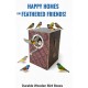 Natural Wooden Bird Nesting Box with Perch – 20 × 22.5 × 30 cm, Side-Opening Hatch, Ideal for Parakeets, Budgies, Lovebirds & Cockatiels