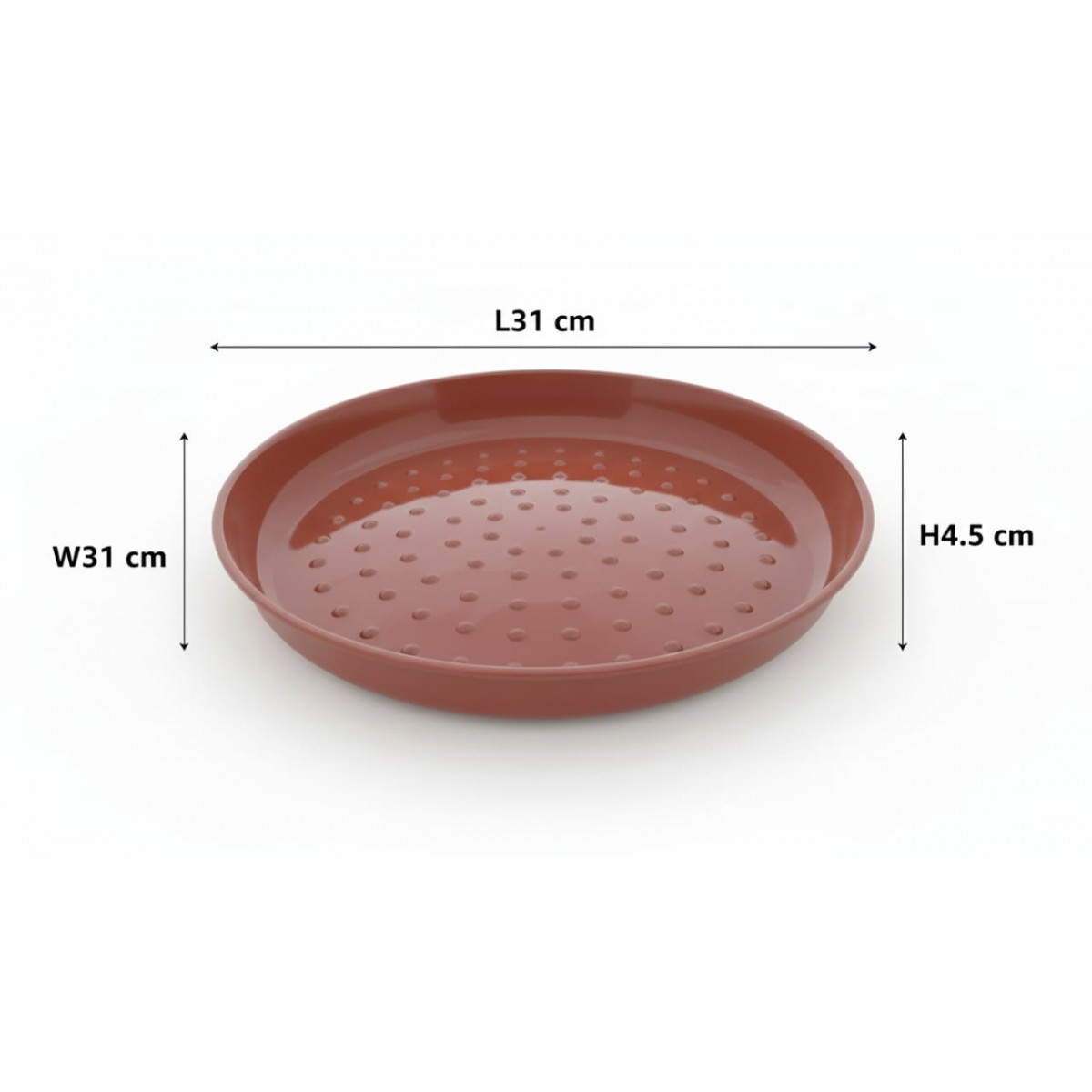 Pigeons Flat Type Plastic Bowl (Small) – Multi-Purpose Feeding Dish for ...