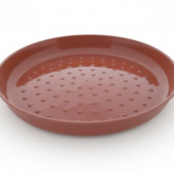 Pigeons Flat Type Plastic Bowl (Small) – Multi-Purpose Feeding Dish for Pigeons, Birds, Cats, Rabbits & Small Pets – Wide Shallow Design – 31 × 31 × 4.5 cm