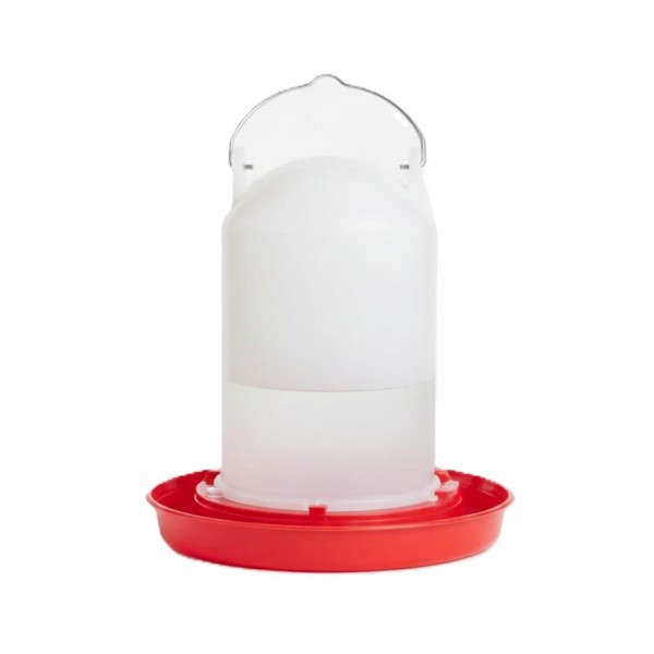 Plastic Poultry Chick Waterer & Feeder Kit – 1 Litre Capacity with Handle – Safe Anti-Drowning Design – For Chicks, Ducks, Quail & Small Pets (18 × 18 × 20 cm) Plastic Poultry Chick Waterer & Feeder Kit – 1 Litre Capacity with Handle – Safe Anti-Drowning Design – For Chicks, Ducks, Quail & Small Pets (18 × 18 × 20 cm)