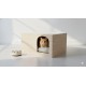 Modern Wooden Nesting Box & Pet House ( Large ), Pigeon Breeding Box, Cat & Small Dog Indoor Cave, Multifunctional Wooden Cat House with Side Table Top, Arched Entrance, 60.5×31×31 cm