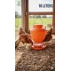 PoultryPro 18-Liter ECO FEED Plastic Poultry Feeder – Large Capacity Gravity-Fed Chicken Feeder, Durable & Easy-Clean Design