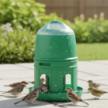 Automatic Plastic Bird Water Drinker – 4 Liter Gravity-Fed Water Dispenser for Pigeons, Parrots & Poultry Automatic Plastic Bird Water Drinker – 4 Liter Gravity-Fed Water Dispenser for Pigeons, Parrots & Poultry