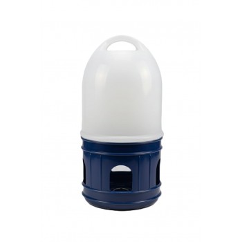 12L Automatic Poultry & Pigeon Waterer – Gravity-Fed Plastic Bird Drinker (Blue)