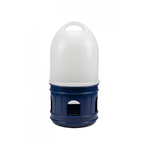 12L Automatic Poultry & Pigeon Waterer – Gravity-Fed Plastic Bird Drinker (Blue)