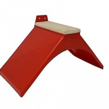 Red Pigeon Perch – Wall-Mounted Dove & Pigeon Rest Stand – 13 cm