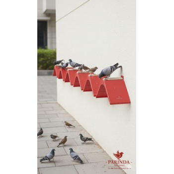 Red Pigeon Perch – Wall-Mounted Dove & Pigeon Rest Stand – 13 cm Red Pigeon Perch – Wall-Mounted Dove & Pigeon Rest Stand – 13 cm