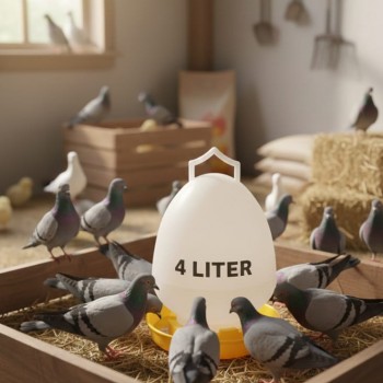 4-Liter Automatic Bird / Poultry Waterer (Gravity-Fed Drinker) 4-Liter Automatic Bird / Poultry Waterer (Gravity-Fed Drinker)