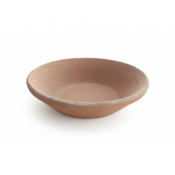 Classic Terracotta Bird Bath Bowl (Medium) – Handmade Sealed Garden Bird Bath for Drinking, Feeding & Bathing – 37 × 37 × 9 cm Outdoor Wildlife Water Bowl