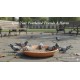 Classic Terracotta Bird Bath Bowl (Small) – Handmade Sealed Garden Bird Bath for Drinking, Feeding & Bathing – 30 × 30 × 8 cm Outdoor Wildlife Water Bowl