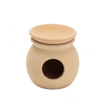 Terracotta Bird Nesting Pot with Lid – Eco-Friendly Hanging & Standing Nest for Lovebirds, Budgies, and Medium Birds – Cage, Balcony & Garden Use, 13cm