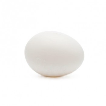 PIGOO Plastic Dummy Egg – Durable, Safe & Reusable Nest Egg for Hens | Encourages Laying & Satisfies Broody Hens | Easy-to-Clean One-Piece Design (2.5cm x 3.5cm)