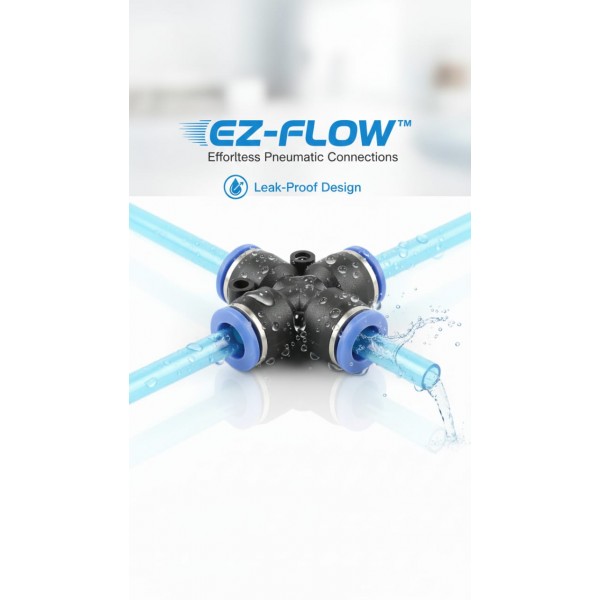 8mm Pet Water Pipe Connector – Quick Push-to-Connect Fitting for Automatic Pet Water Dispensers, Tubing Adapter for Birds, Dogs, Cats, and Small Animals