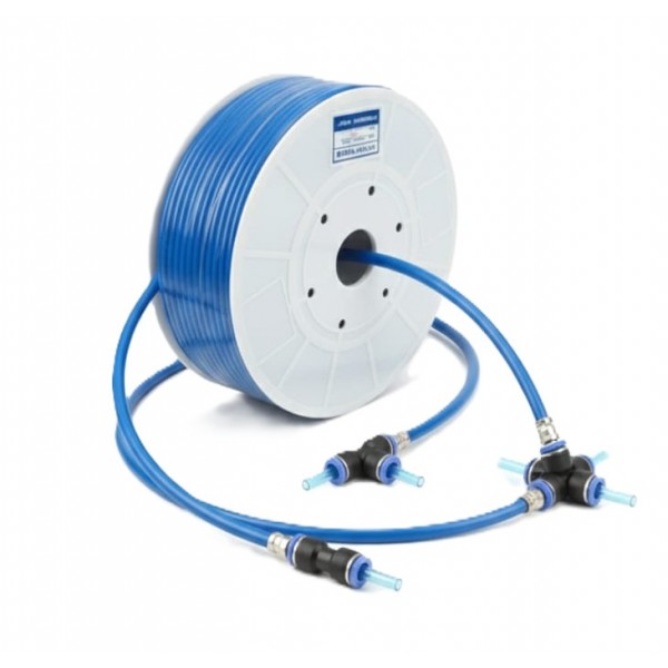 Flexible Blue Polyurethane Tubing 8mm × 5mm, 100m Roll – Durable PU Air & Water Hose for Pneumatic and Pet Water Systems