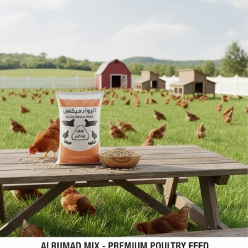 Ras Al Khaimah Multi-Species Animal & Bird Feed Pellets 50kg Bag | Balanced Nutrition for Camels, Goats, Sheep, Cows, Horses, Rabbits, Chickens & Ducks | 18% Protein