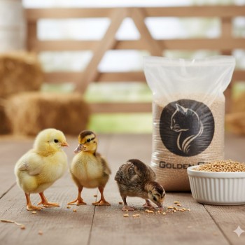 Ras Al Khaimah Alruwad Mix Grower Poultry Feed 10 kg – 21% High-Protein Feed for Young Chickens, Broilers & Layers (4–8 Weeks)