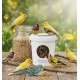 canary seeds 3 kg – 100% natural non gmo bird seed for canaries, finches, budgerigars, parakeets, cockatiels, lovebirds, doves, pigeons, and wild birds | outdoor feeders, no additives, premium bulk bird food for healthy feathers, energy, and vitality