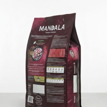 Mandala Premium Selection Adult Dog Food – Meat & Rice (Carne & Arroz) – Dry Food for Medium & Large Breeds, 14 kg – Supports Muscle, Skin & Coat, Digestive Health, and Reduces Stool Odor