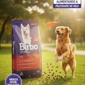 Birbo Premium Adult Dog Food – Meat Flavor – 25 kg Pack for Healthy Skin, Soft Coat