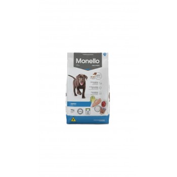Monello Dog Puppy Dry Food – Chicken Flavor, 15kg | Special Premium Nutrition for Puppies, Immune & Cognitive Support, MOS & Salmon Oil